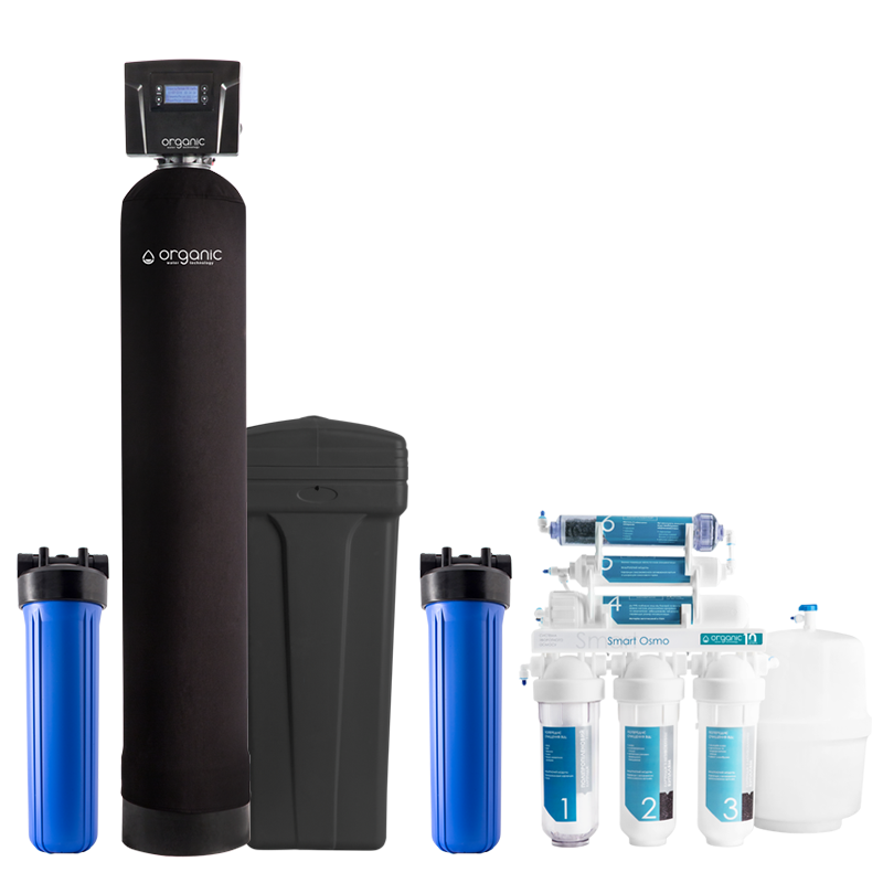 Organic Classic — пом'якшення, очищення від заліза, механічних домішок, запахів та присмаків, 1–2 людини, Smart Osmo 6 (2e5d4001)