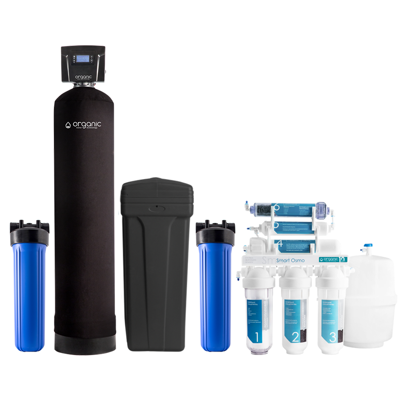 Organic Classic — пом'якшення, очищення від заліза, механічних домішок, запахів та присмаків, до 4 осіб, Smart Osmo 6 (4bc1ba91)