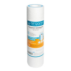 Organic Картридж 2,5 х 10, 20/10/5 мкм тришаровий для механічного очищення води (DM10_20/10/5)