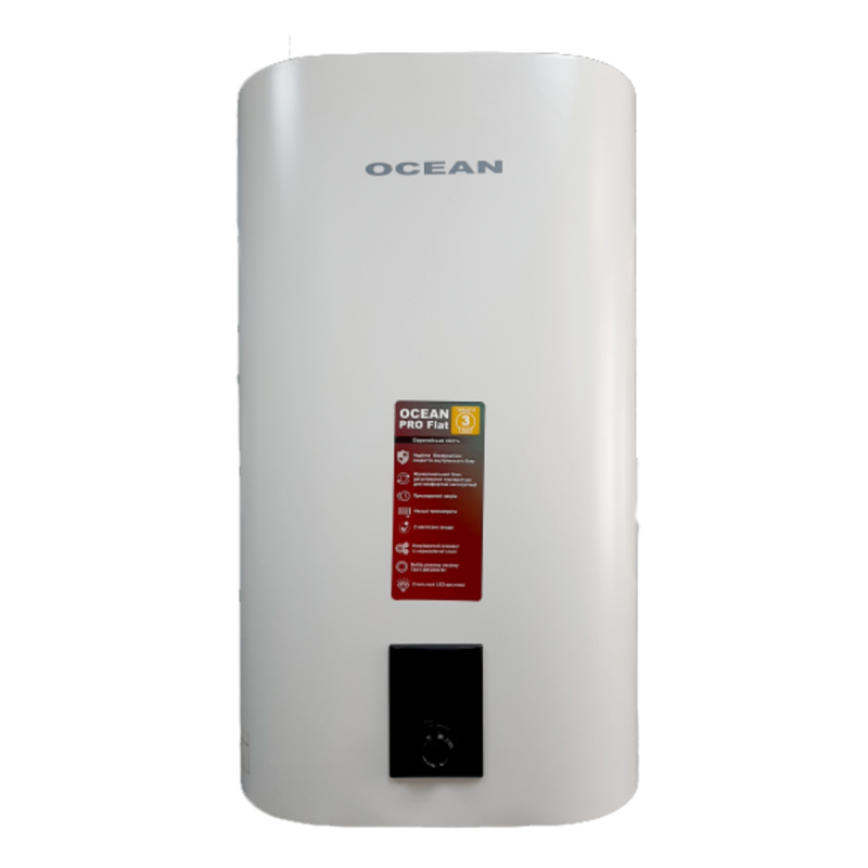 Ocean Водонагреватель (бойлер) электрический 100 л. FLAT RZB100M, ET+WT