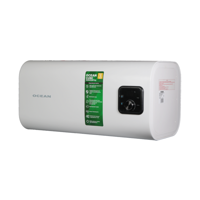 Ocean Водонагреватель (бойлер) CUBE-Horizontal RZF80D-4, ET+WT (мокрый тен) 80л
