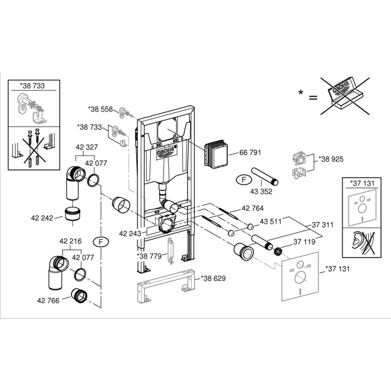 Grohe Уплотнительное кольцо (42242000)