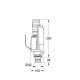 Grohe Смывной клапан для GD2 (38736000)