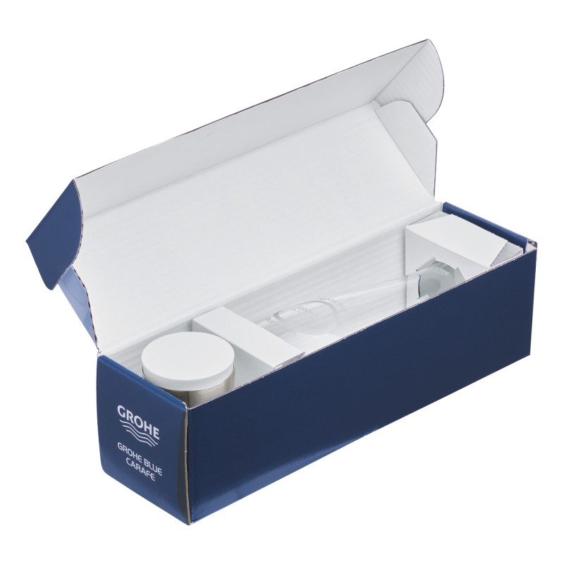 Grohe Синій Скляний графин для води або напоїв (40405001)