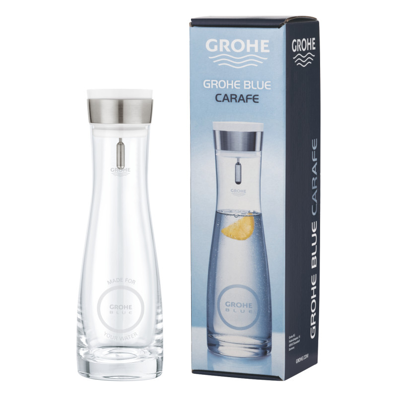 Grohe Синій Скляний графин для води або напоїв (40405001)