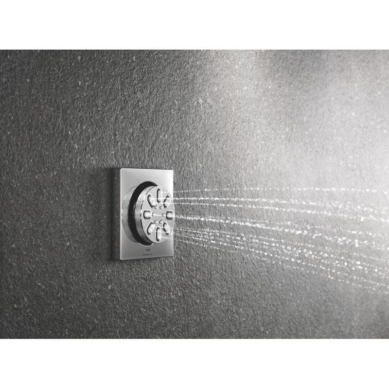 Grohe Rainshower AQUA 75 Боковий душ квадрат, 2 струменя (26802000)