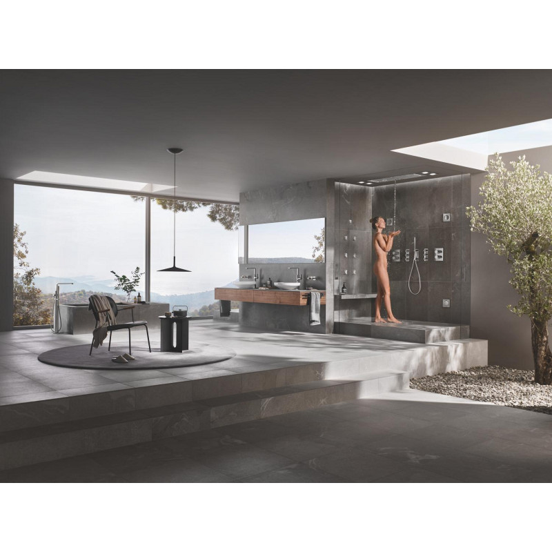 Grohe Rainshower AQUA 75 Боковий душ квадрат, 2 струменя (26802000)