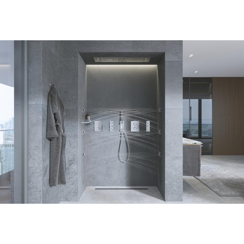 Grohe Rainshower AQUA 75 Боковий душ квадрат, 2 струменя (26802000)