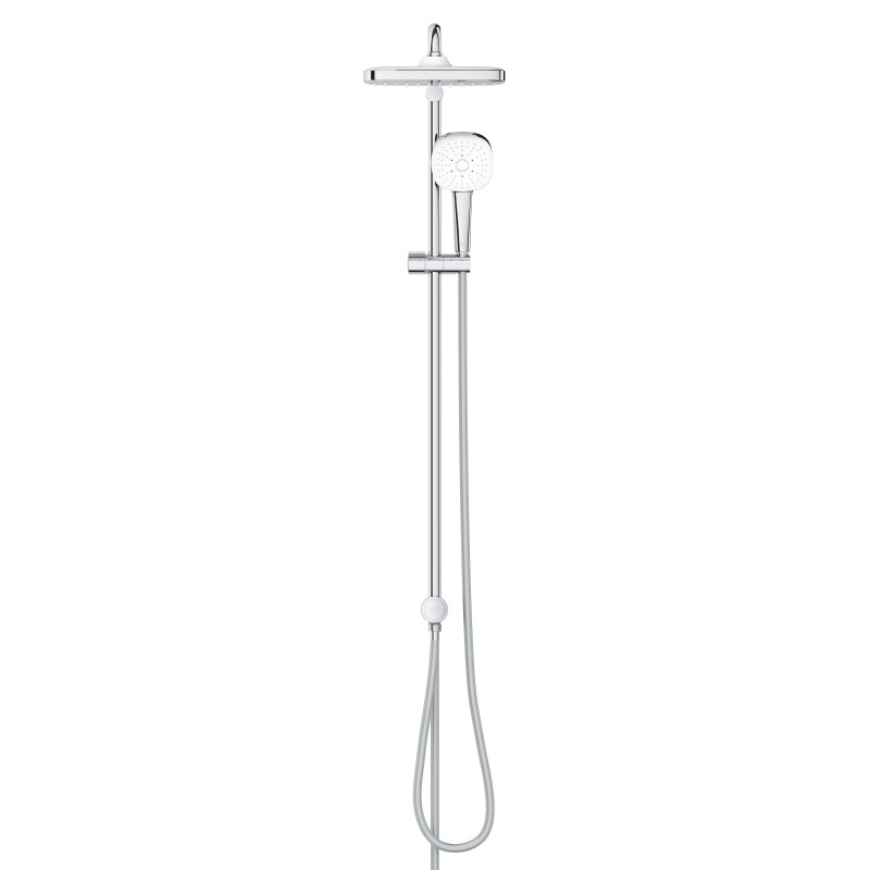 Grohe Система душа Tempesta 250 Cube с гибким душевым шлангом и выключателем для настенного монтажа (26694001)