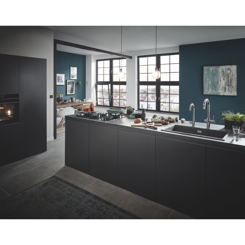 Grohe Мойка для кухни 780 x 510 мм, Гранит серый (31652AT0)