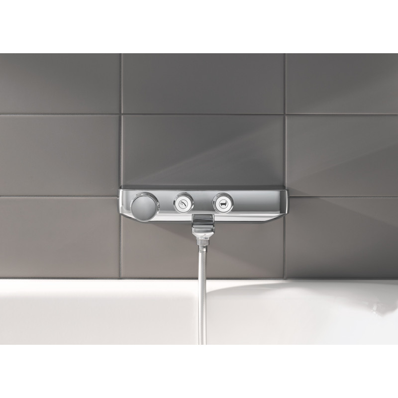 Grohe Grohtherm SmartControl Термостатический смеситель для ванны, настенный монтаж (34718000)