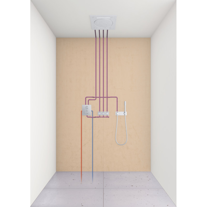 Grohe Rainshower F-Series 15" Верхній душ з 3 режимами (27939001)