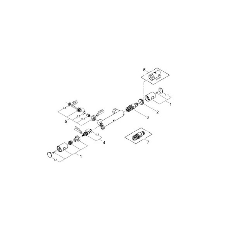 Grohe Ручка для душевой системы (47984000)