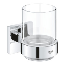 Grohe QuickFix Start Cube Стакан скляний з тримачем (41097000)