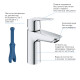 Grohe QuickFix Start Одноважільний змішувач для раковини S-Size (23550002)