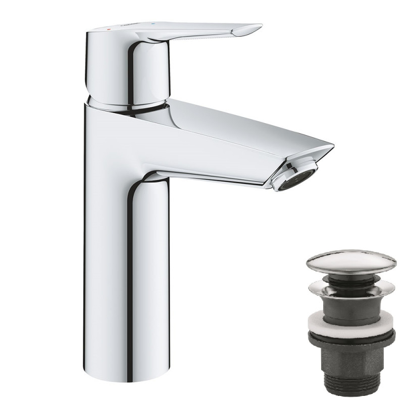 Grohe QuickFix Start Одноважільний змішувач для раковини M-Size (23746002)