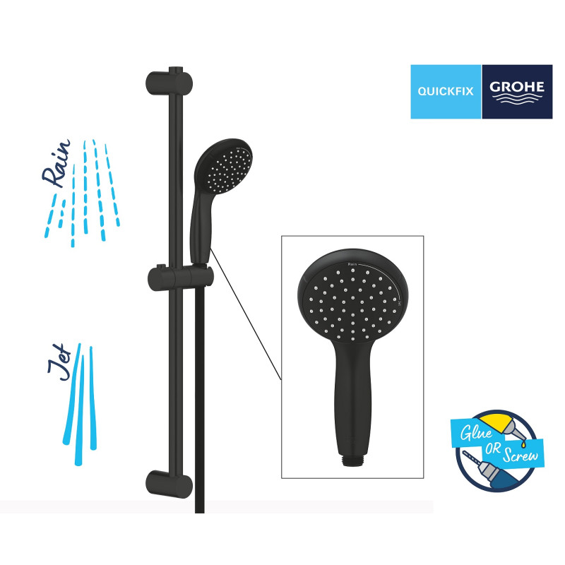 Grohe QuickFix Vitalio Start 100 Душовий гарнітур, 2 режима струменю (279482430)