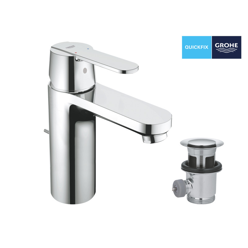 Grohe QuickFix Get Одноважільний змішувач для раковини M-Size  (23454000)