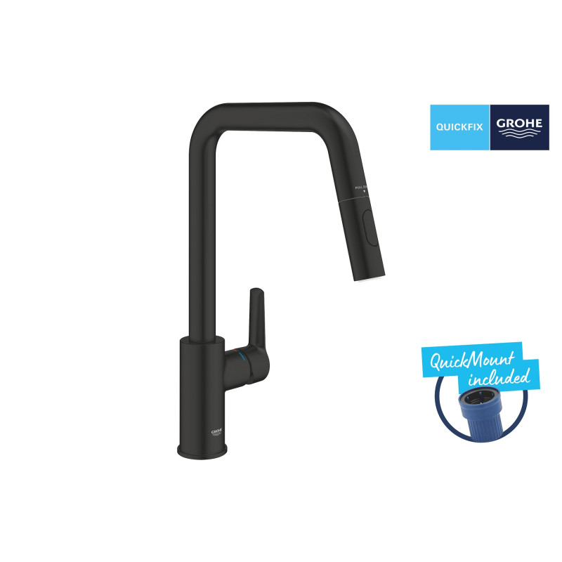 Grohe QuickFix Start Однорычажный смеситель для мойки (306312430)