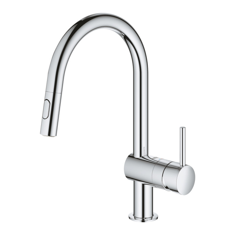 Grohe Vento Однорычажный смеситель для мойки (30438000)