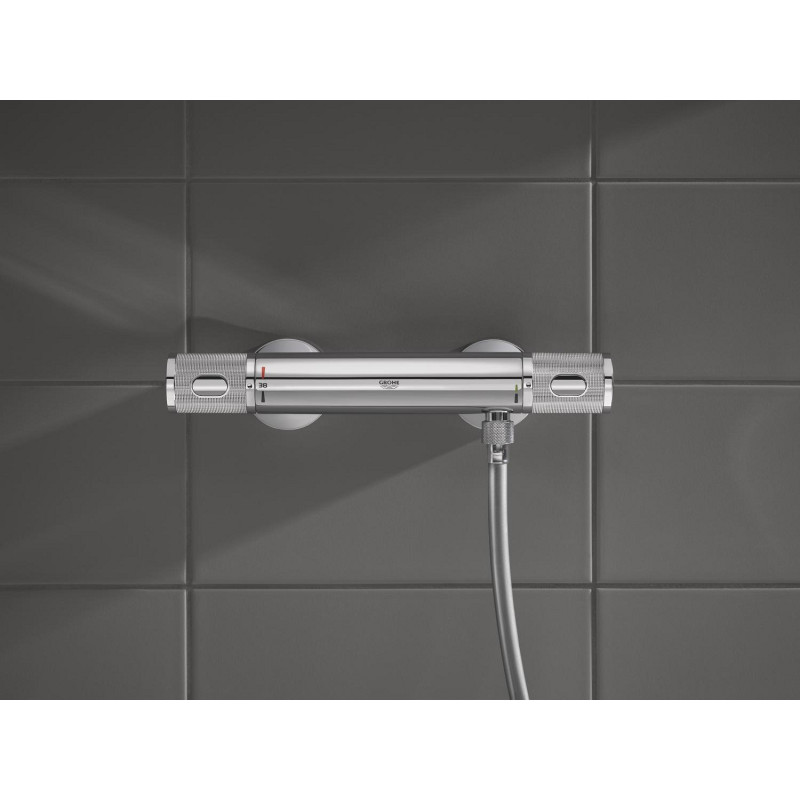 Grohe QuickFix Precision Feel Термостат для душу із душовим гарнітуром Rainshower SmartActive (UA202908T2)