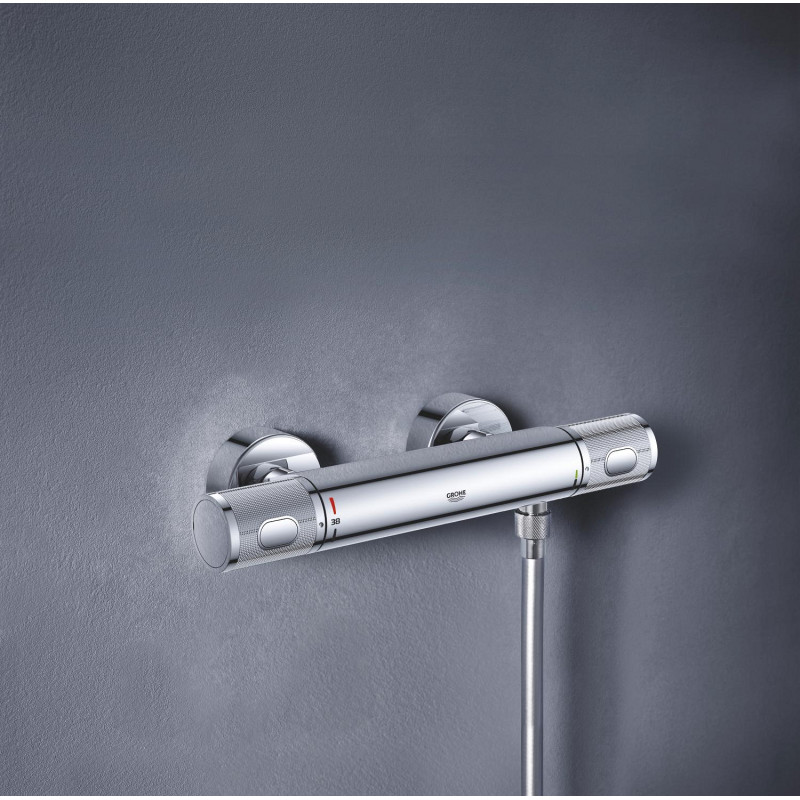 Grohe QuickFix Precision Feel Термостат для душу із душовим гарнітуром Rainshower SmartActive (UA202908T2)