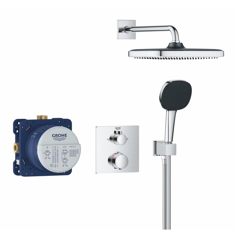 Grohe QuickFix Precision Душова система прихованого монтажу з Vitalio Comfort 250 (34882000)