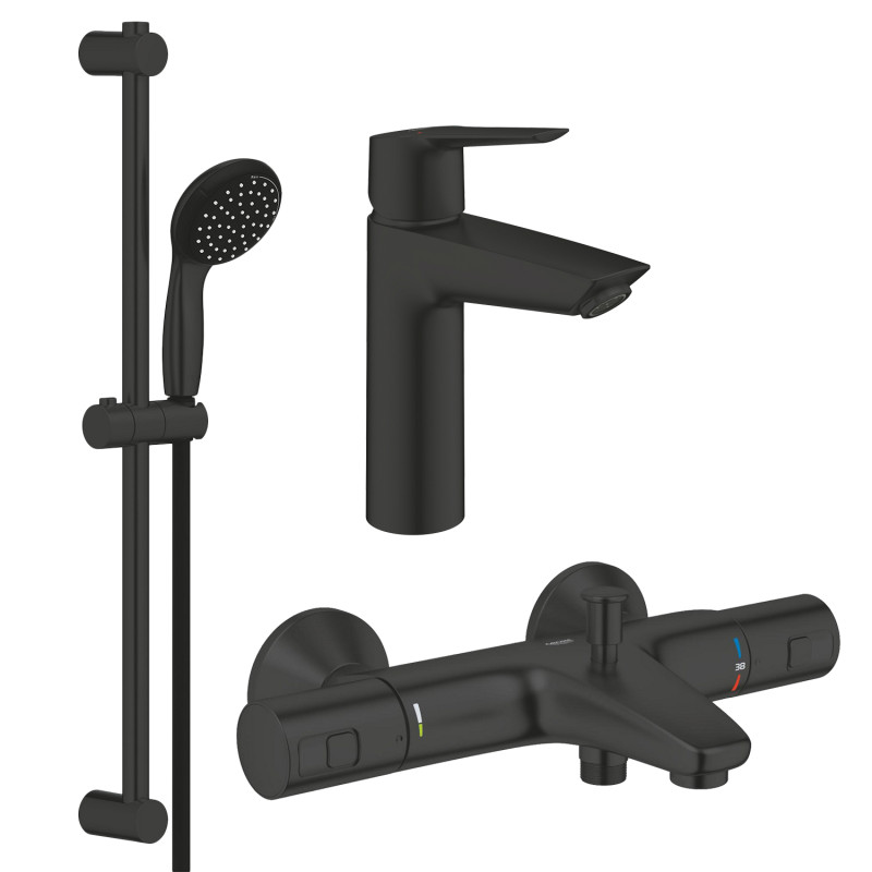 Grohe Набiр змiшувачiв QuickFix Start 3 в 1 для ванни (UA303304TM)