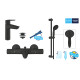 Grohe Набiр змiшувачiв QuickFix Start 3 в 1 для ванни (UA303304TM)