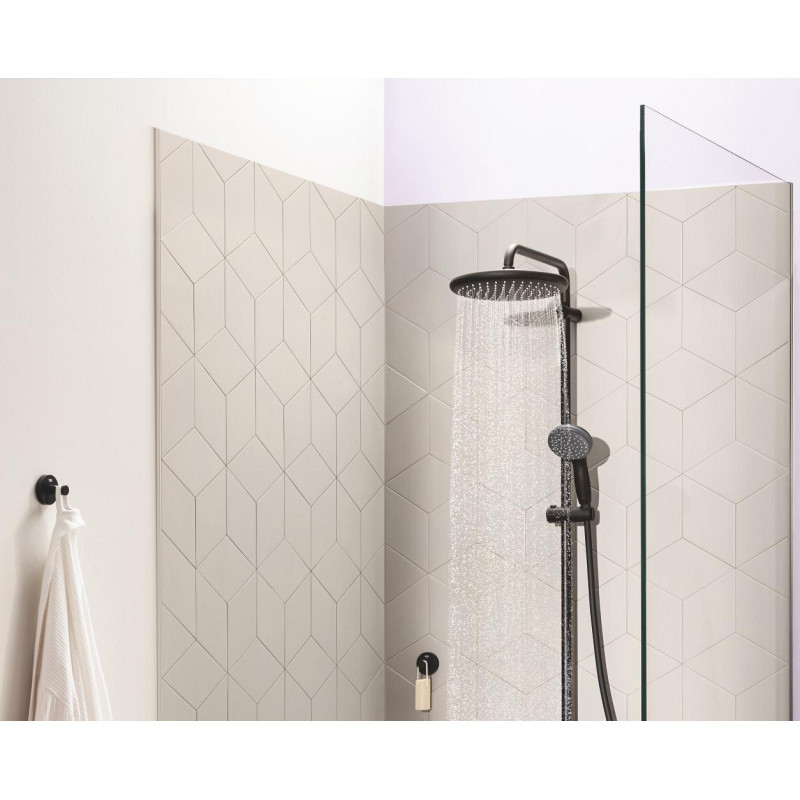 Grohe Precision Start Термостат для ванни + Душова система Vitalio Start System 250 Cube (UA303904TR)