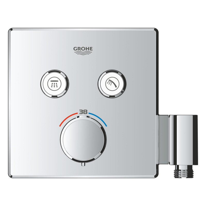 Grohe QuickFix Precision SmartControl Прихована душова система з Vitalio Rain Mono 310 Cube (34876000)