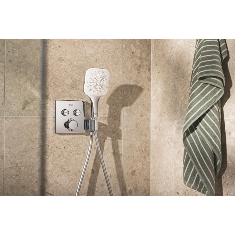 Grohe QuickFix Precision SmartControl Прихована душова система з Vitalio Rain Mono 310 Cube (34876000)