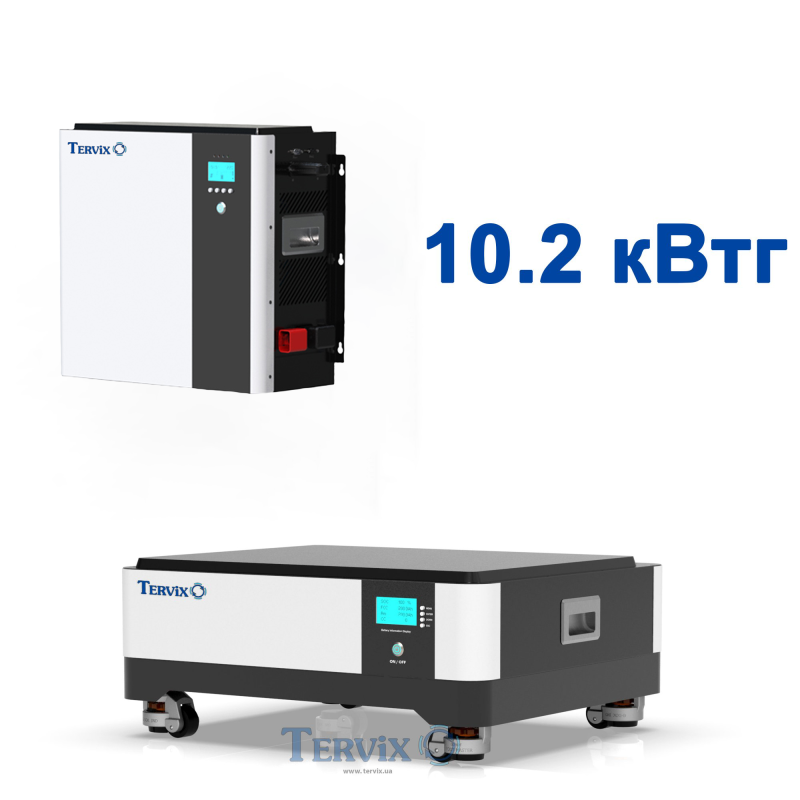 Tervix 693522 Система автономного питания BANKA 10,2 кВтч – инвертор 5кВ + аккумулятор 51,2В 200 Ач (693522)