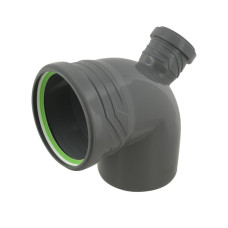 ASG Отвод HTR ф110x50x45мм 90° назад (92893)