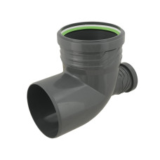 ASG Отвод HTR ф110x50x90мм 180° вверх (92891)