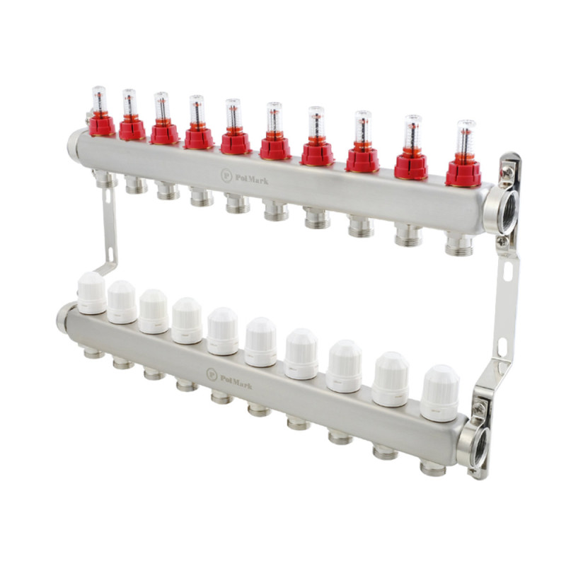 Коллектор Polmark 1"x3/4" 10 выходов PSMF110 (88579)