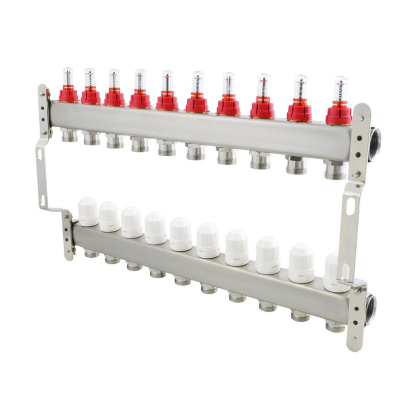 Коллектор Polmark 1"x3/4" 10 выходов PSMF110 (88579)