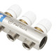 Коллектор Polmark 1"x3/4" 12 выходов с термоклапанами и расходомерами PBMF112 (89863)