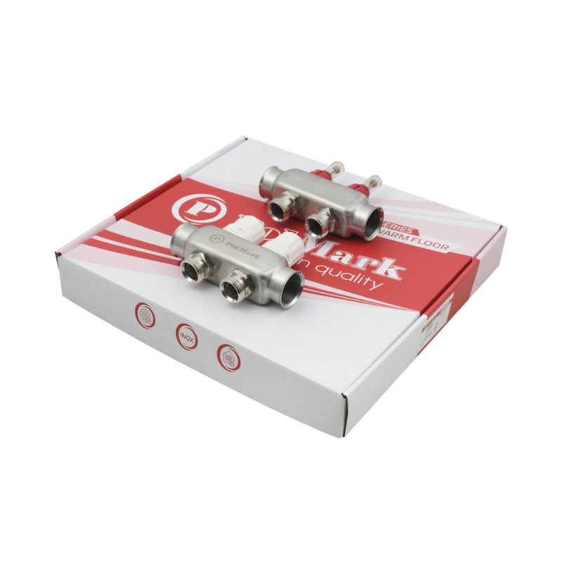 Коллектор Polmark 1"x3/4" 2 выхода PSMF102 (88571)