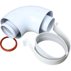 Biasi Колено коаксиальное 45, ф 60/100 CE.00.30