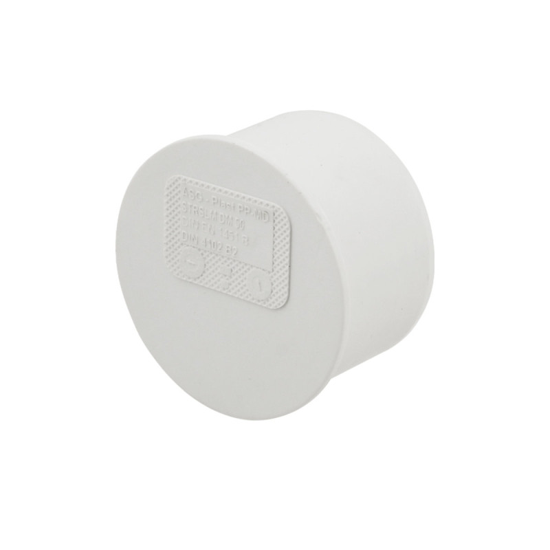 ASG Заглушка внутренняя бесшумная S-LINE ф 50мм (50мм)