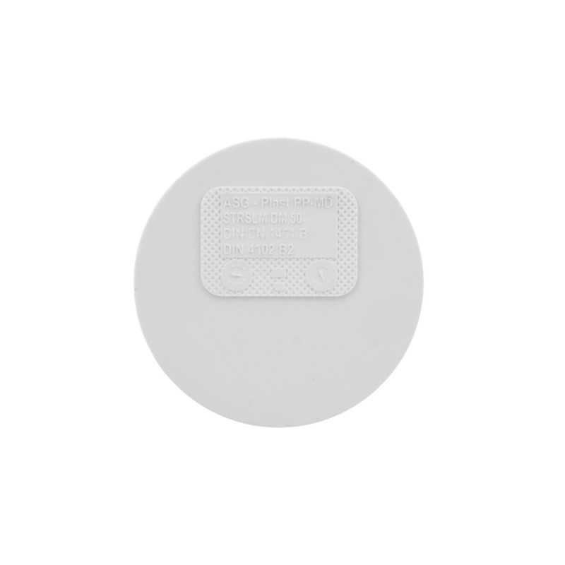 ASG Заглушка внутренняя бесшумная S-LINE ф 50мм (50мм)