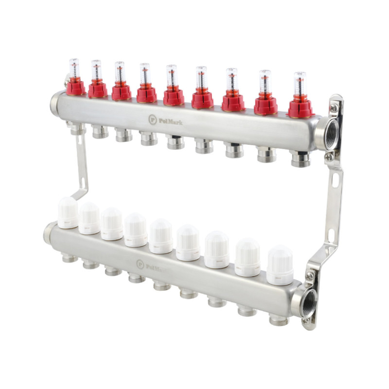 Коллектор Polmark 1"x3/4" 9 выходов PSMF109 (PSMF109)