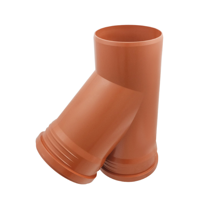 ASG Тройник ESTERNO ø160мм 45° (45°)