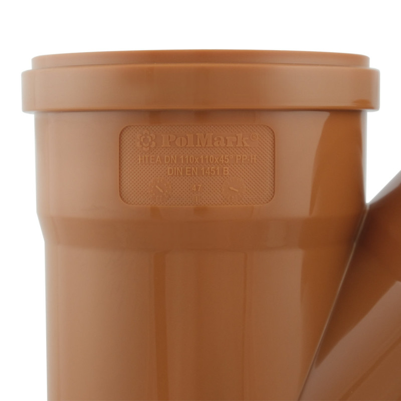 Polmark Тройник наружный 110х110х45° 6553044 (6553044)