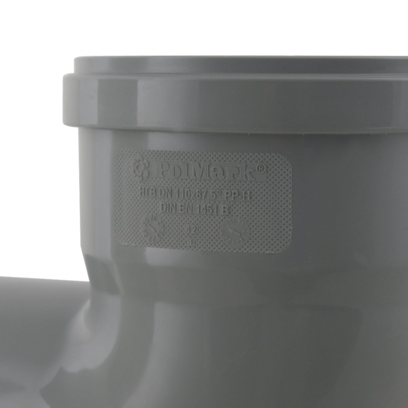 Polmark Колено внутреннее ф 110мм x90° (x90°)