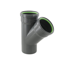 ASG Тройник внутренний HTR ø110мм x45° (san-11561)