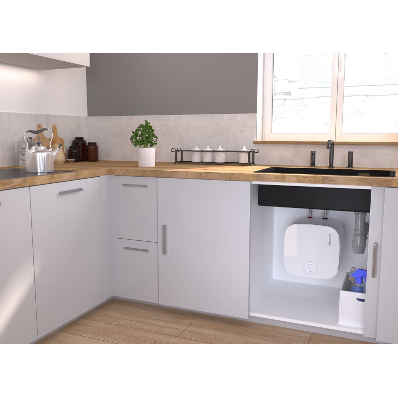 Atlantic Водонагрівач (бойлер) електричний Nanto SWH 15U M-N1 2000W 15 літрів (821526)