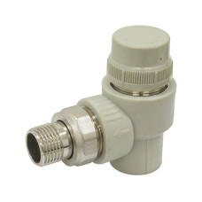 ASG Кран радиаторный термостатический угловой PPR 20мм 1/2" 1417599575 (1417599575)