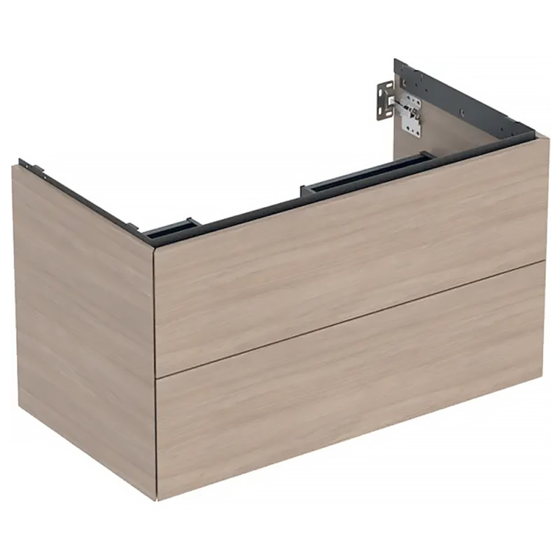 Geberit 505.263.00.5 Шафка для умивальника ONE, з двома шухлядами 90см, Дуб